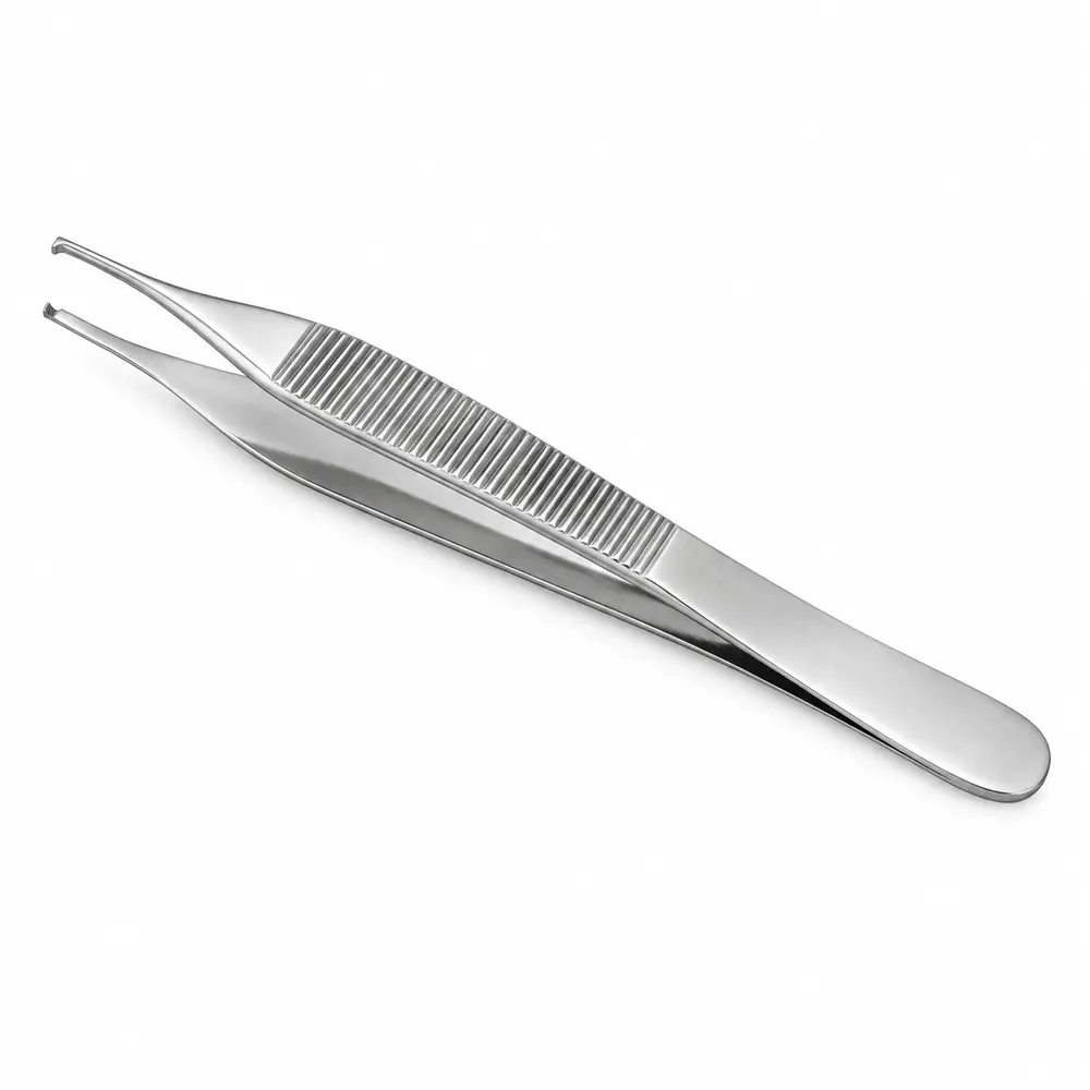 Pinça Adson Aço Inox AISI-420 12 a 18 cm Serrilha ou Dente 1x2