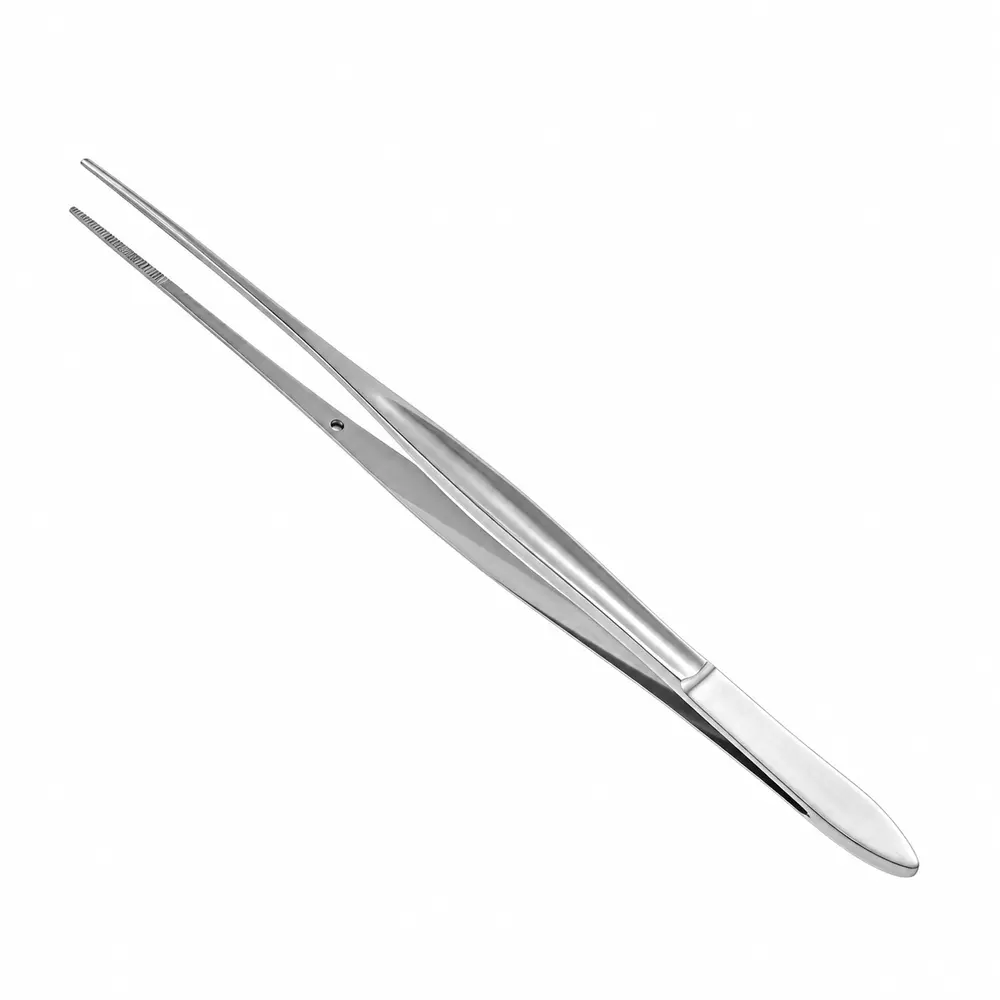 Pinça Cushing Aço Inox AISI-420 18 cm Serrilha ou Dente 1x2