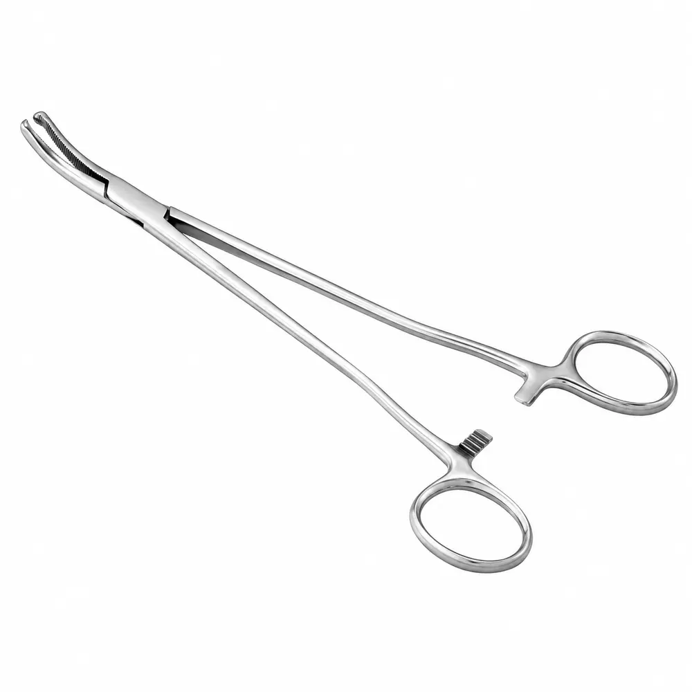 Pinça Faure Aço Inox AISI-420 22 e 24 cm Ginecológica